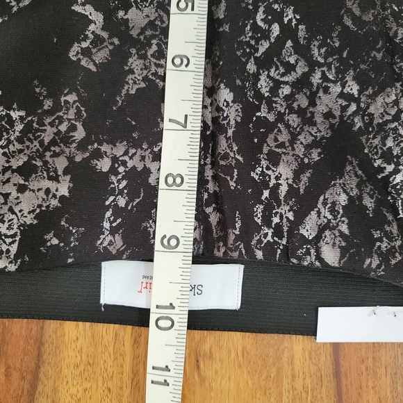 Skinny Girl Bailey Seamless Pull-On Legging in Gunmetal Snakeskin - Picture 8 of 9